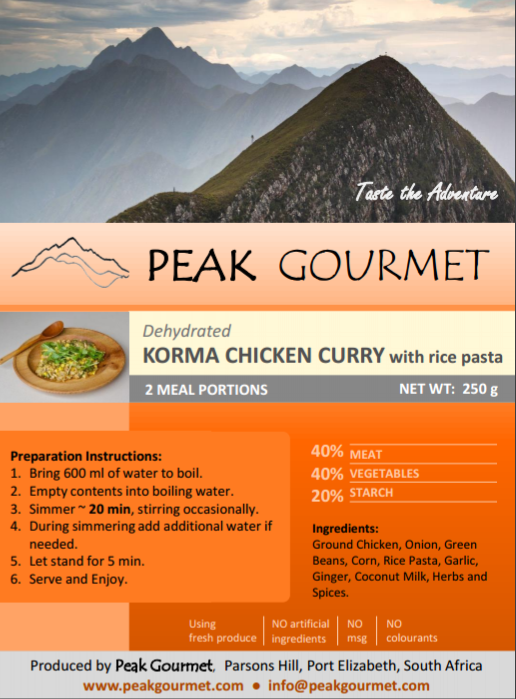 Korma Chicken Curry