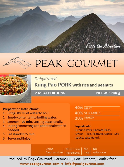 Peak Gourmet Kung Pao Pork